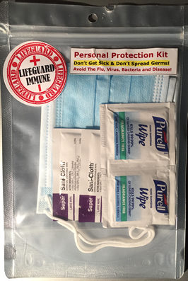 Personal Travel Protection Kits - Double Pack - Germ Protection