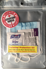 Personal Travel Protection Kits - Single Pack - Germ Protection
